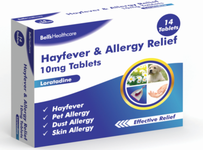 Bells Hayfever & Allergy Relief 10mg Tablet Loratadine