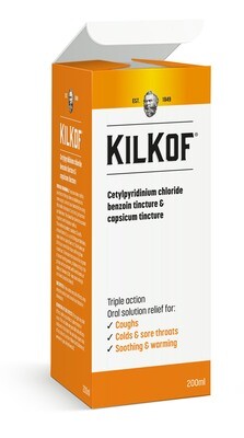 Kilkof Cough Linctus (Ipecac & Chloro Free)
