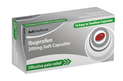 Bells Ibuprofen 200mg Soft Capsule (Liquid)