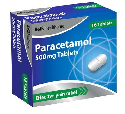 Bell's Paracetamol 500 mg 16 Tablets