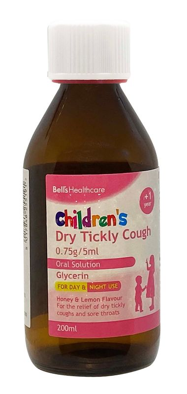 Bells Children Dry Tickly Cough 200ml