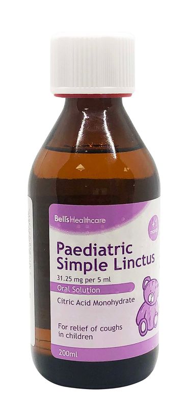 Bells Paediatric Simple Linctus