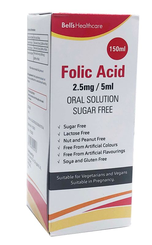 Bells Folic Acid 150ml