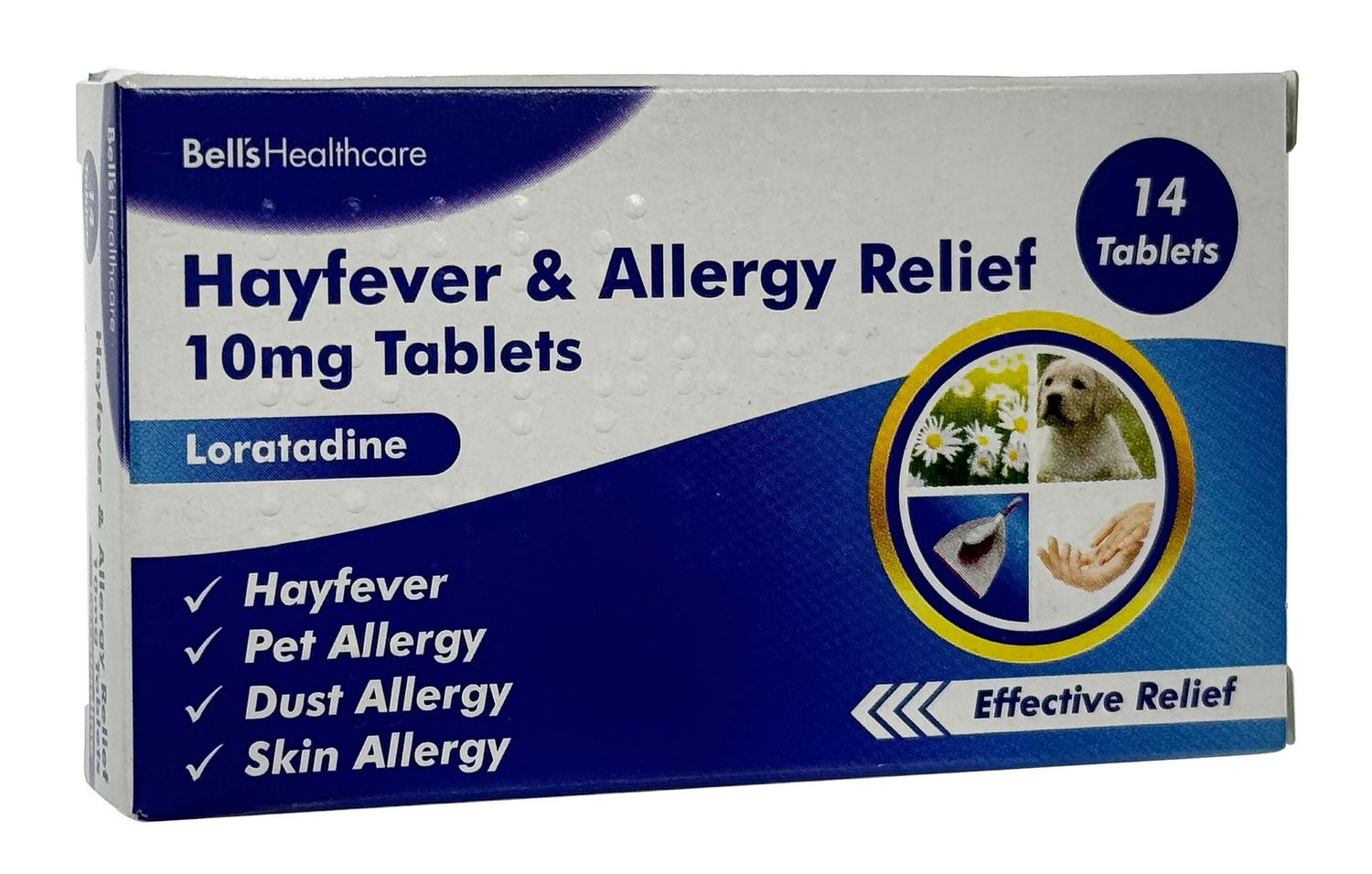 Bell's Healthcare Hayfever & Allergy Relief  10mg Tablets (Loratadine) 14s