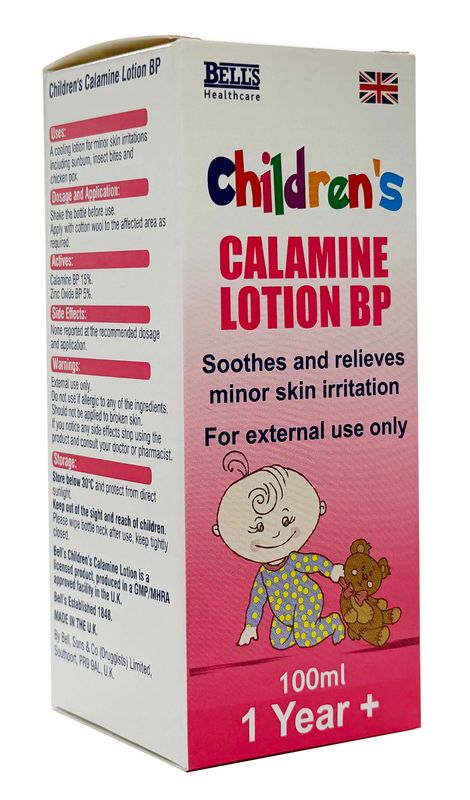 Bell's Healthcare Children's Calamine Lotion BP 100ml  1 Year +