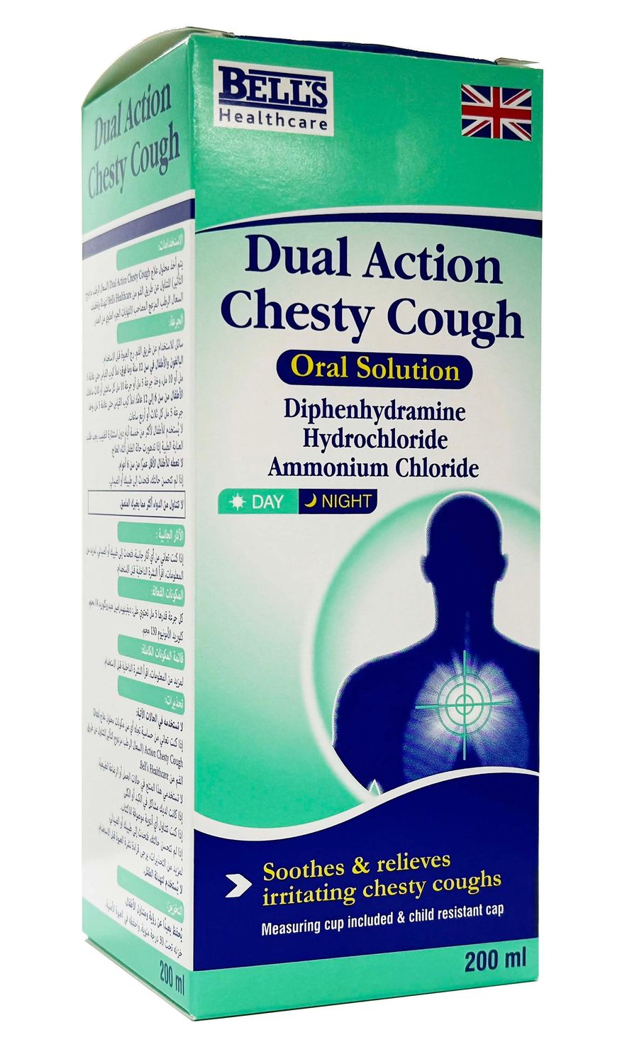 Bell's Healthcare Dual Action Chesty Cough 200ml