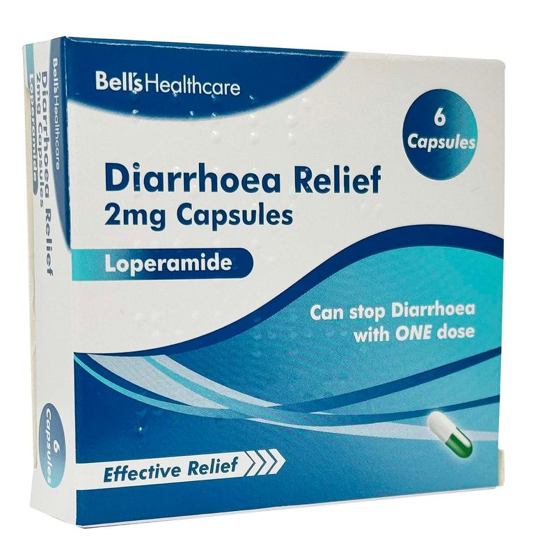 Bell's Healthcare Diarrhoea Relief 2mg Capsules (Loperamide) 6s