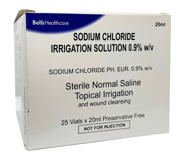 Sterile Normal Saline Topical Irrigation and Wound Cleansing.