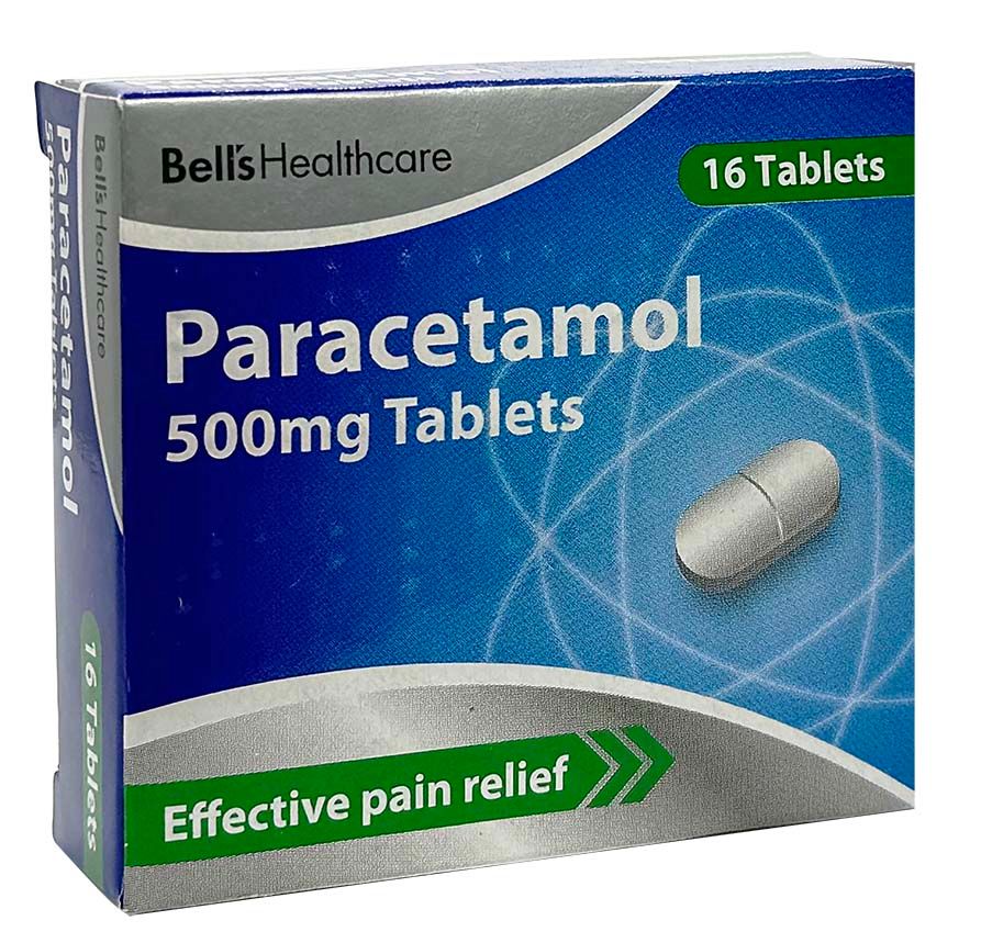 Bell's Healthcare Paracetamol 500 mg 16 Tablets