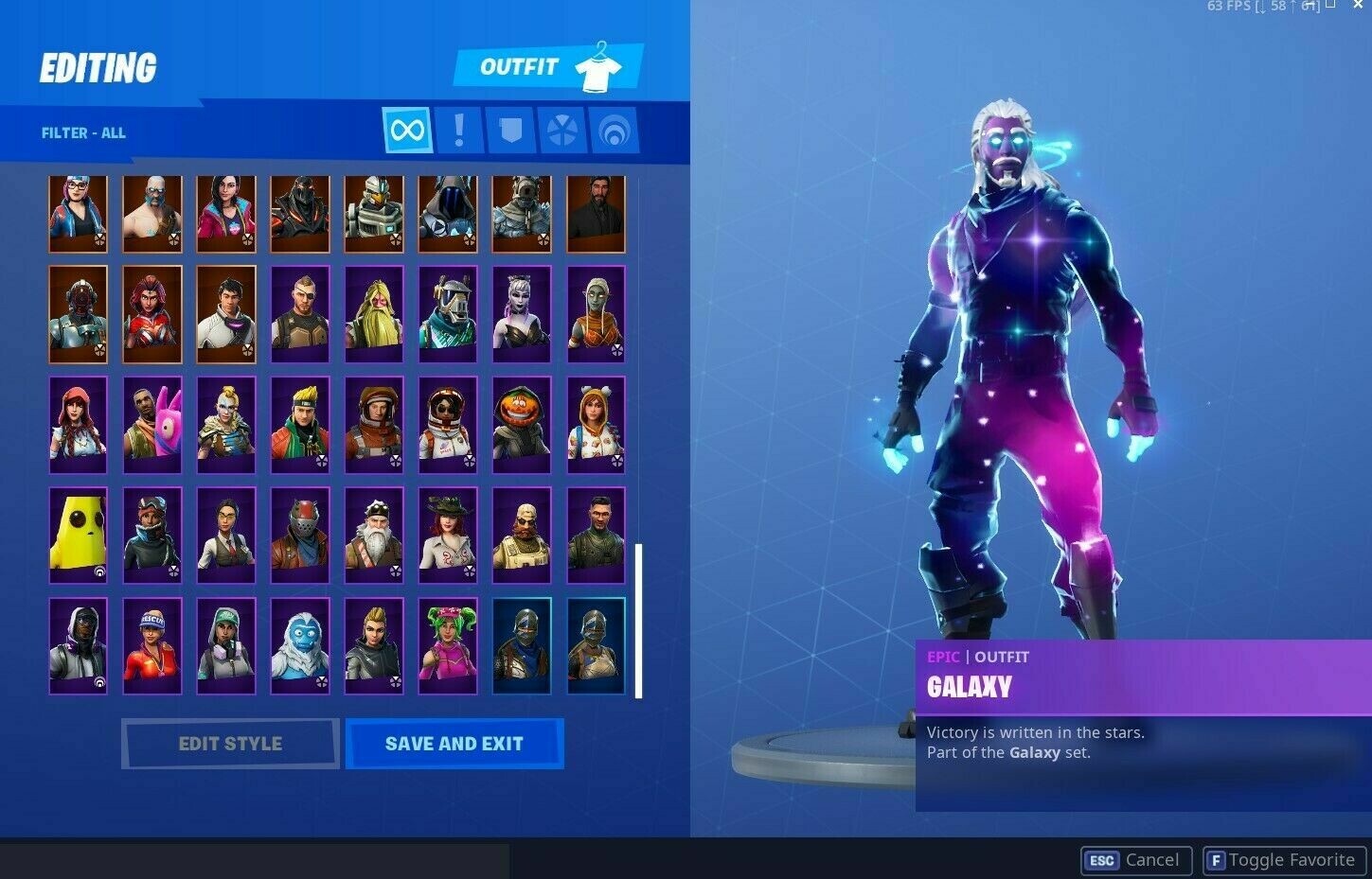 Random Fortnite Account (Hidden Ikonik) 