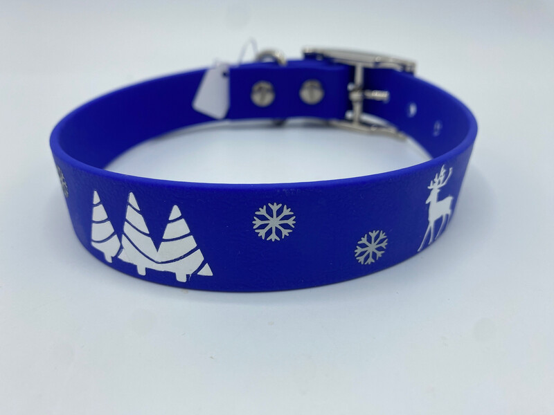 En stock collier de Noël - bleu