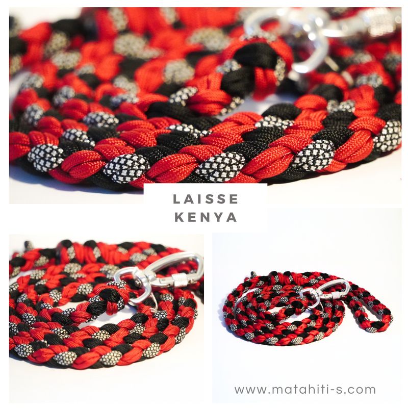 Laisse modèle «&nbsp;Kenya&nbsp;»