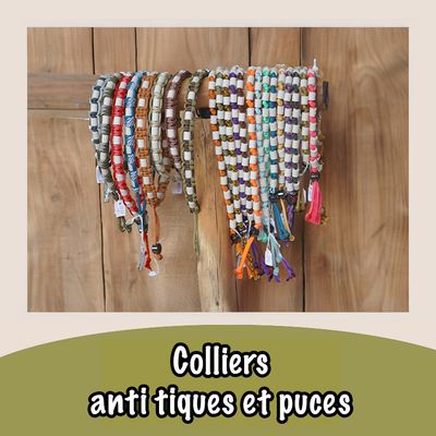 Colliers anti tiques et puces