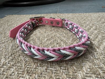 Collier Vahiné - rose et blanc  