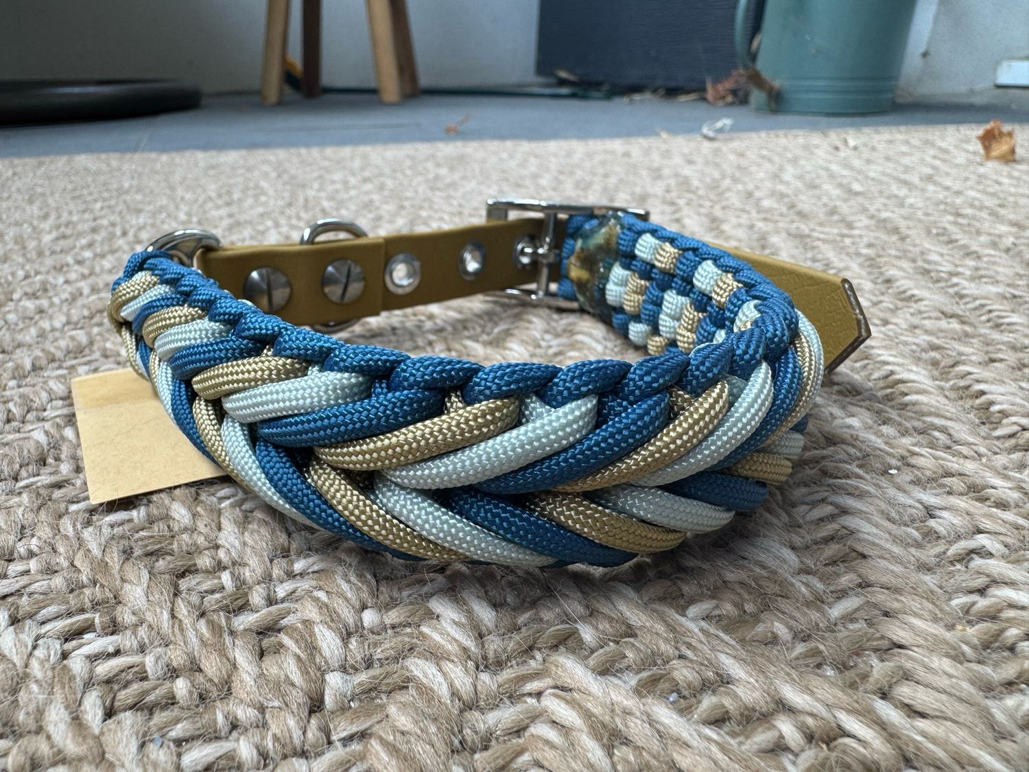 Collier Vahiné - bleu gris   