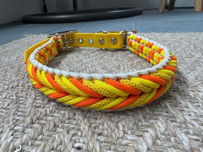 Collier Vahiné - jaune orange   