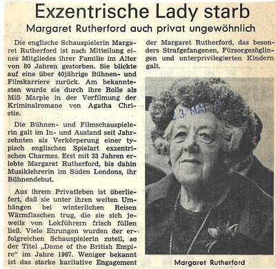 Rutherford, Margaret