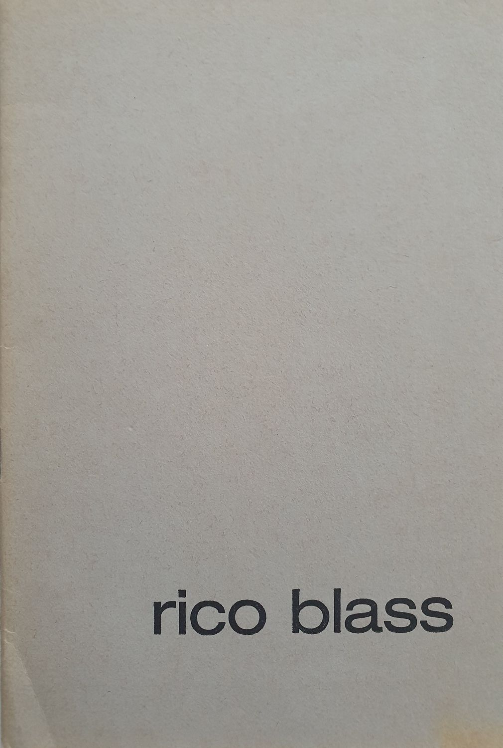 Blass, Rico
