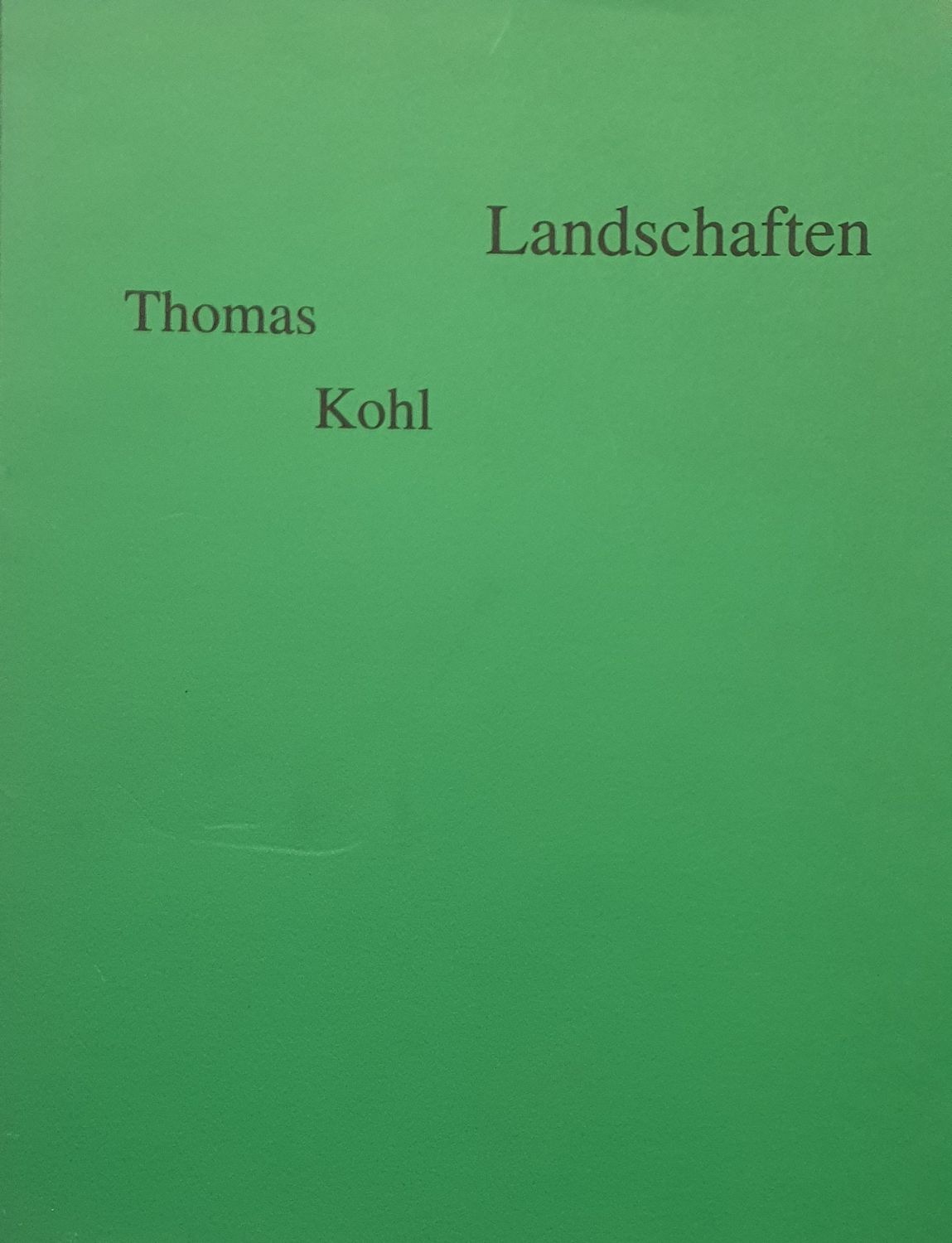 Kohl, Thomas Kohl, Thomas