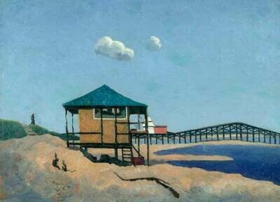 Canvey Island, Walter Steggles. Size: 150mm x 200mm