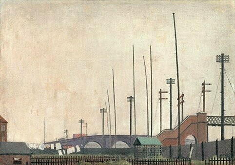 The Railway Fence. Walter Steggles