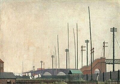 The Railway Fence. Walter Steggles