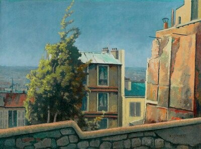 Montmartre. Walter Steggles. Size: 395mm x 535mm