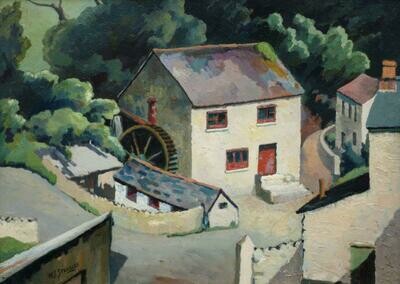 Cornish Watermill. Walter Steggles