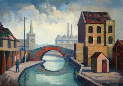 Canal, Mile End. Walter Steggles
