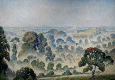 Essex Landscape, Early Morning. Walter Steggles