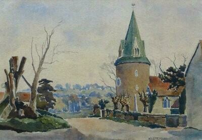 Great Leighs, Essex. Walter Steggles. Size: 225mm x 330mm