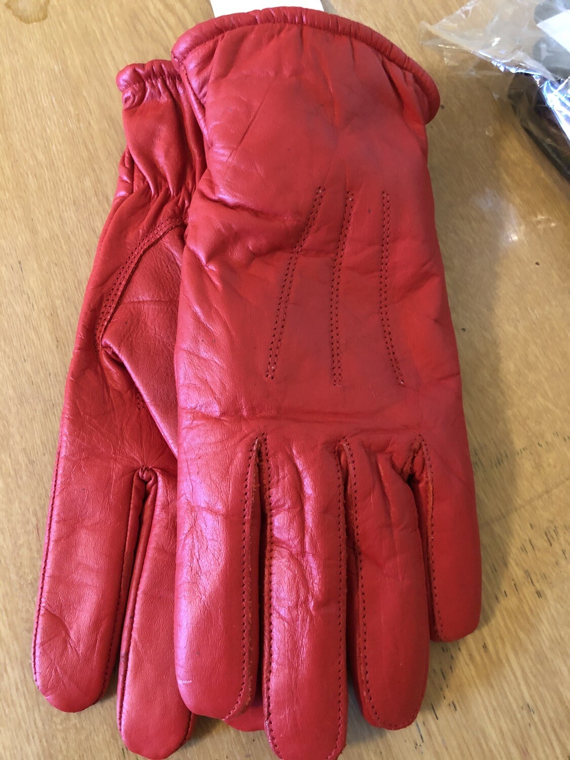 Leather Gloves, Lined With 100% Alpaca