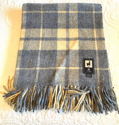 Tumi Blended Bed Blanket Alpaca 50%, Sheep Wool 35%, Acrylic 15%