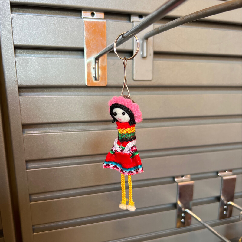 Peruvian Princess Keychain
