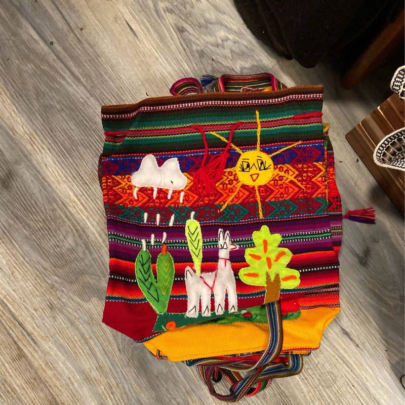 Bag Decorative Medium Manta Fabric