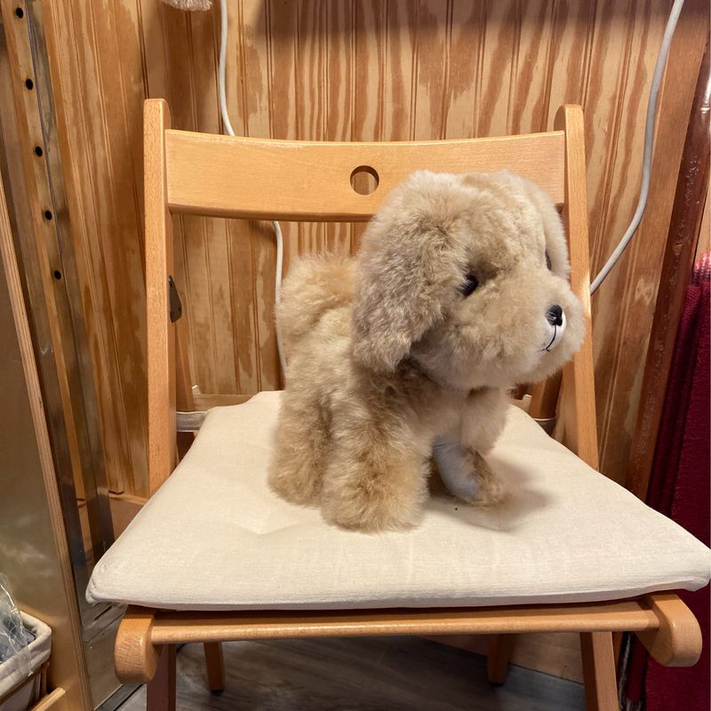 Dog Stuffed Animal, 100% Baby Alpaca