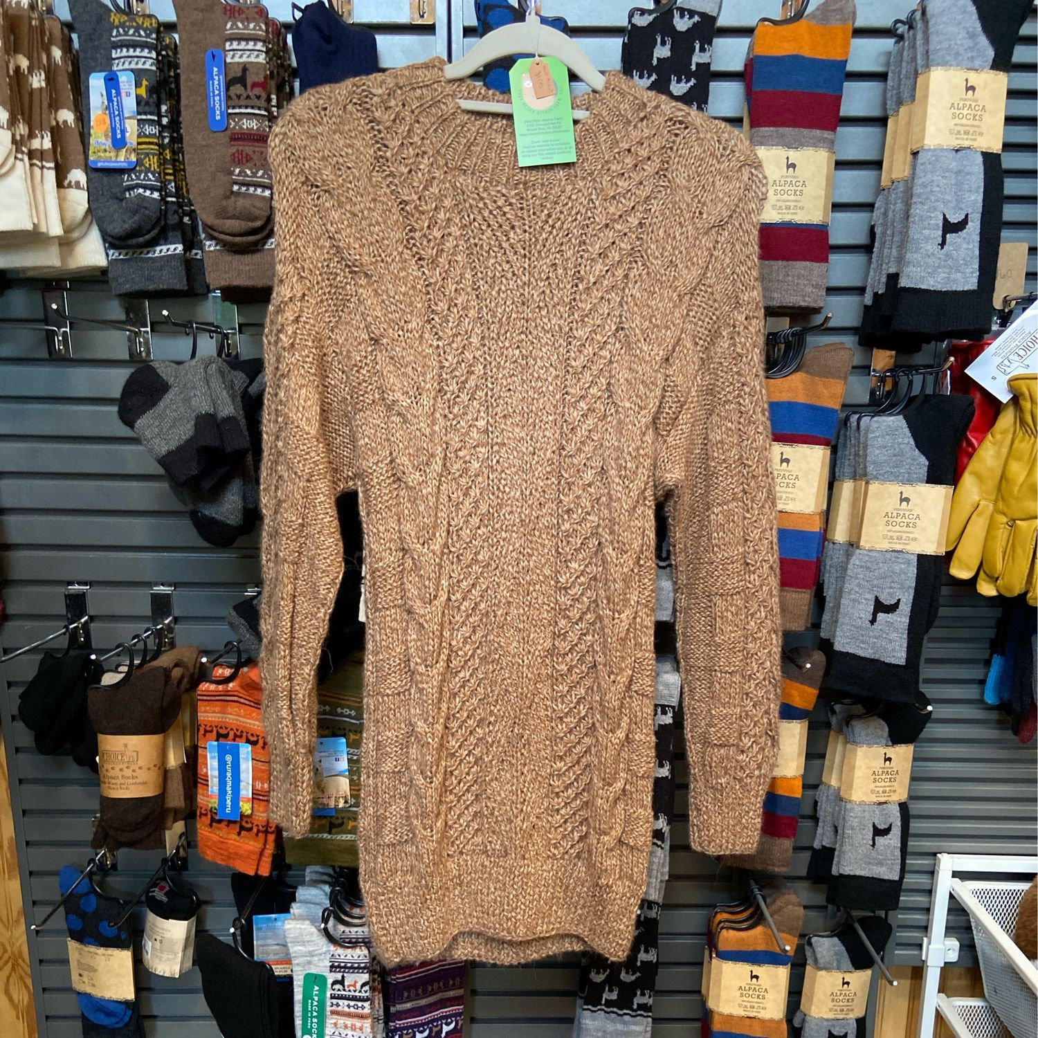Hand Knit Alpaca Sweater