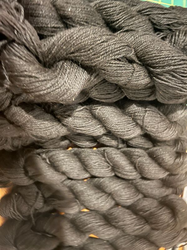 Gray Yarn 2 Ply Sport 30% Moreno From Missy