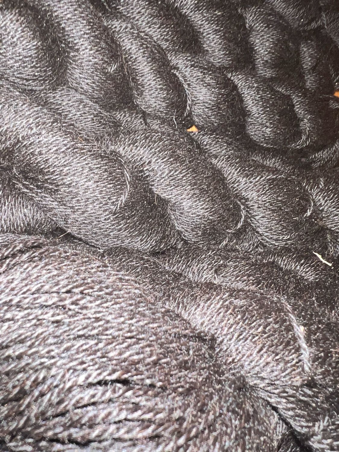 Sir Leopold Black Yarn 3 Ply Sport 15% Bamboo