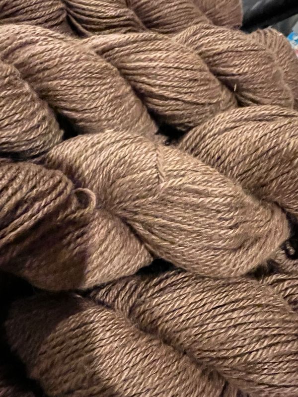 Medium Fawn Yarn 2 Ply Sport 100% Alpaca