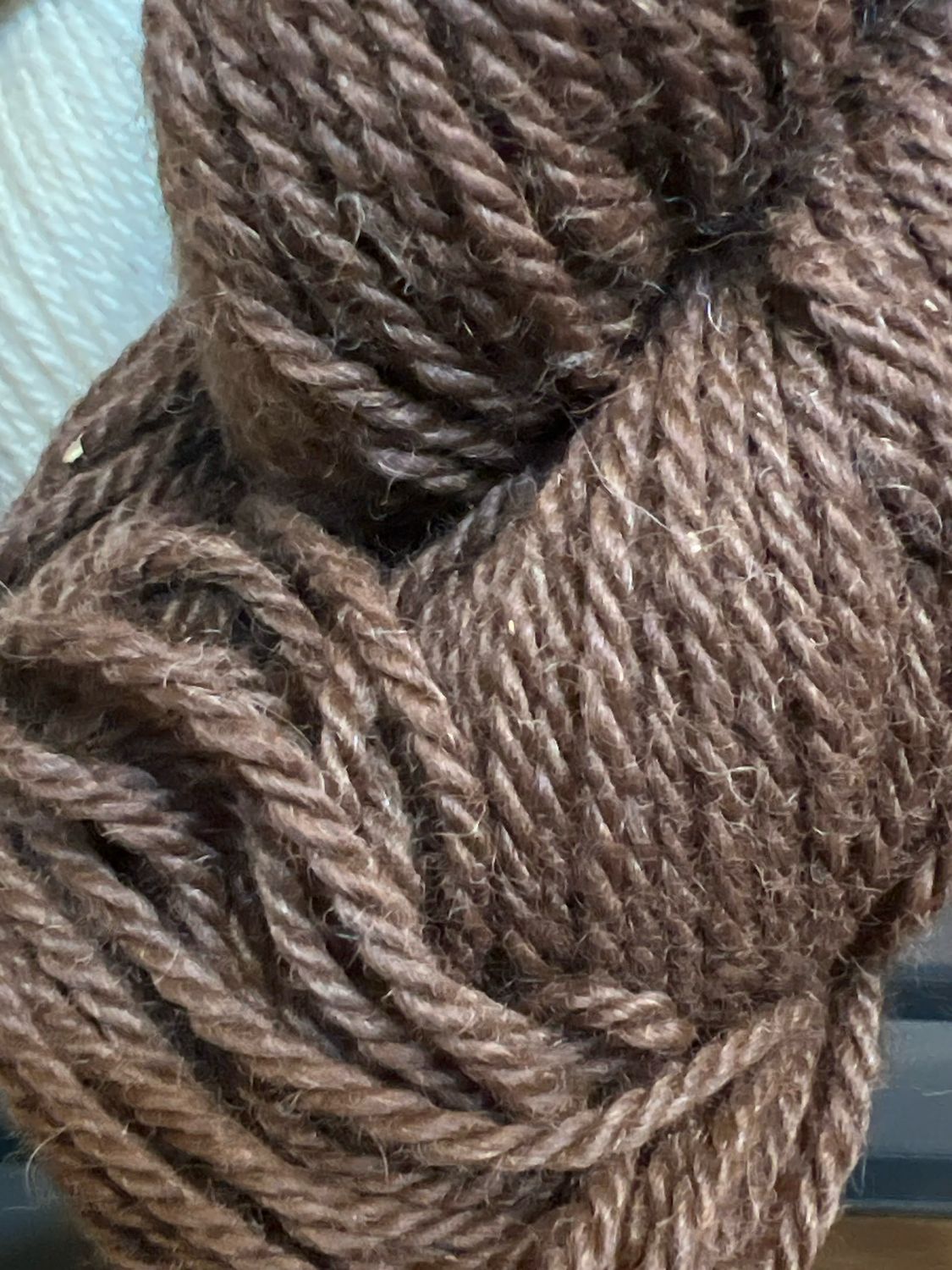 Chocolate Brown Yarn 3 Ply DK 100% Alpaca christina And Astra Blend