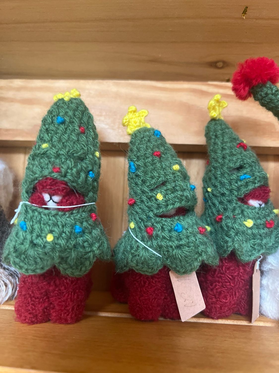 Christmas Alpaca Figurine