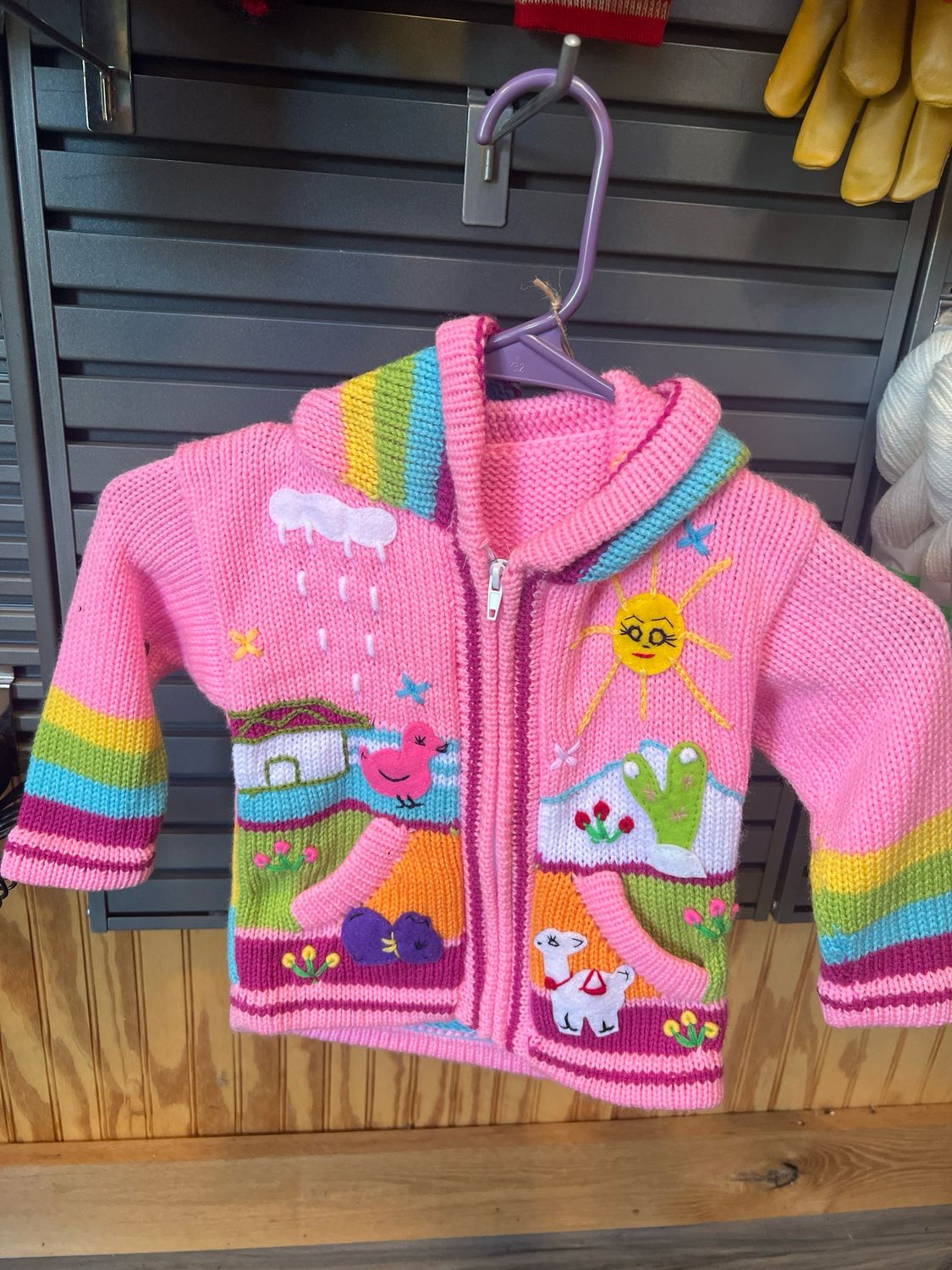 Toddler Sweater Pink Size Two