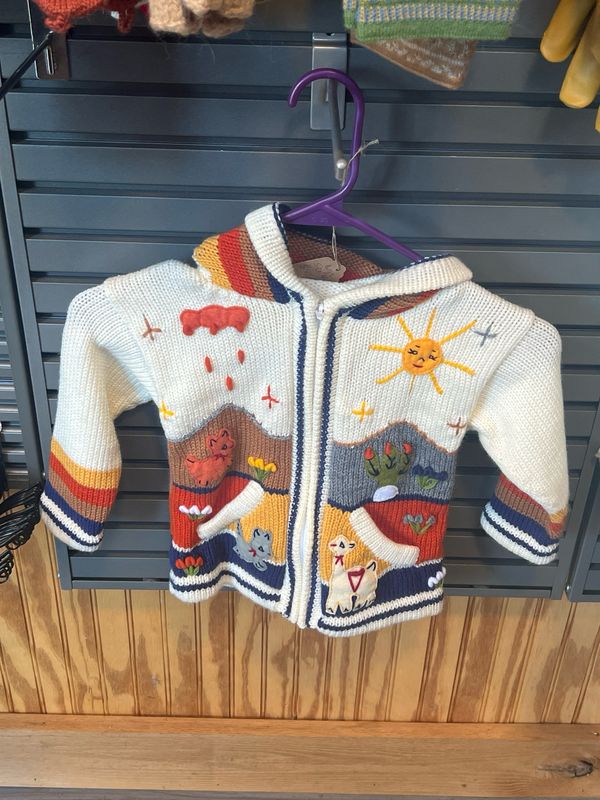 Toddler Sweater White Size 4