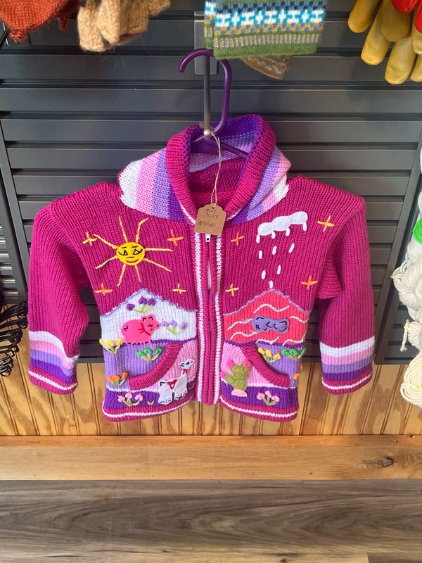 Toddler Sweater Purple Size 6