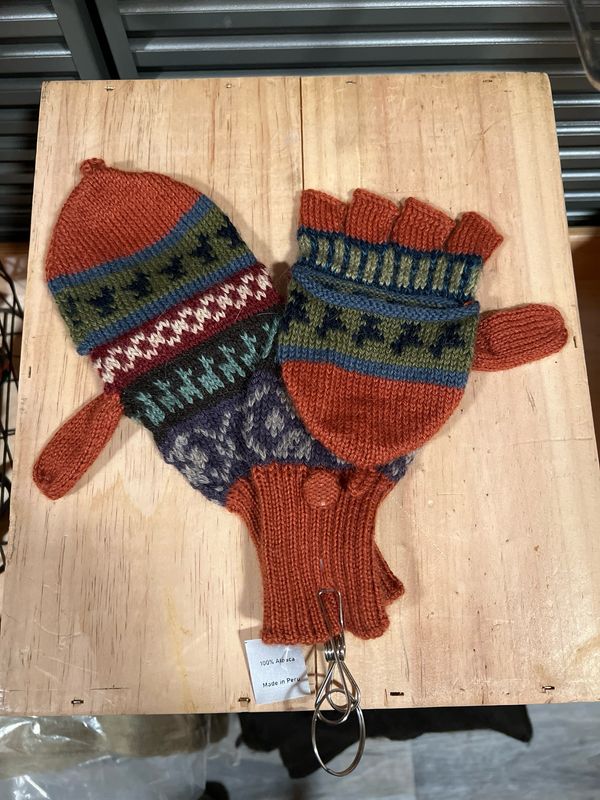 Glittens 100% Alpaca Glove Mitten Combo