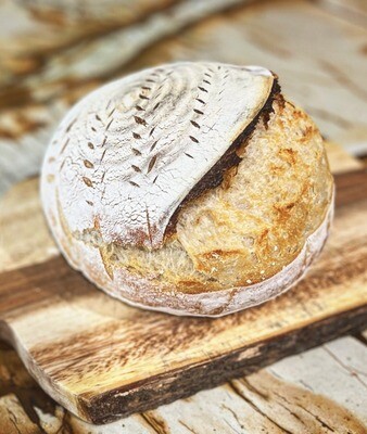 Homemade Organic Sourdough Loaf
