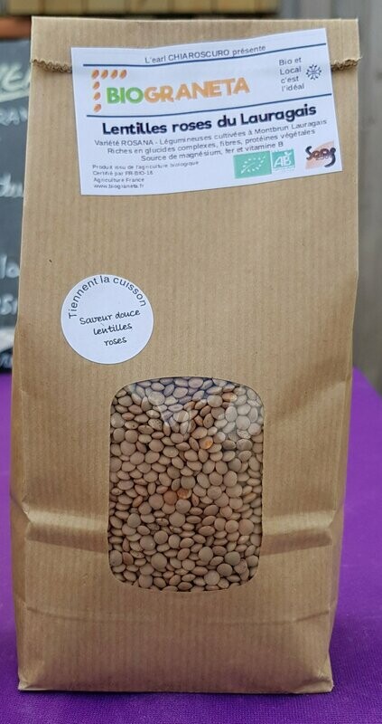 Lentilles roses Bio /Kg
