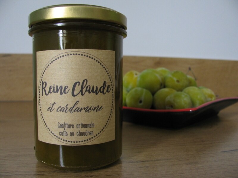 Confiture Reine Claude et Cardamone 230g Confiture Reine Claude et Cardamone 230g