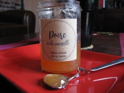 Confiture Poire Vanille 230g